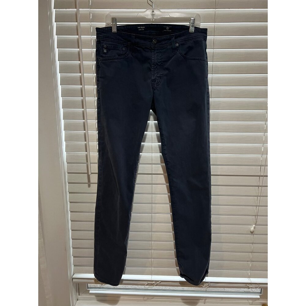 Adriano Goldschmied The Tellis Modern Slim Mens Blue Chinos - Size 32x34